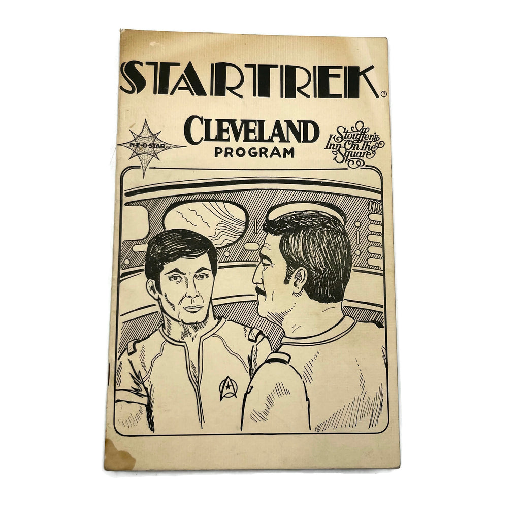  Vintage Cleveland Star Trek Autographed Program