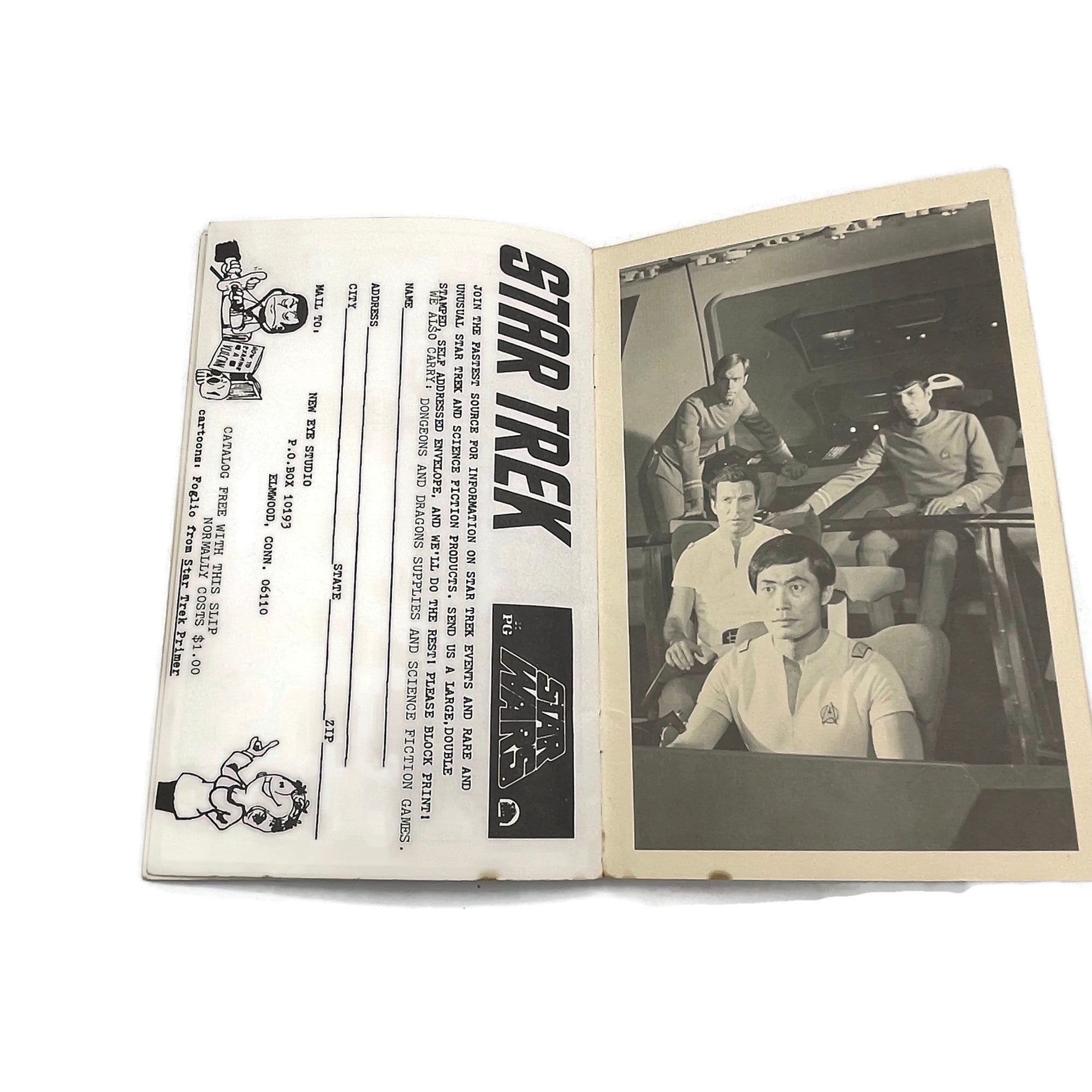  Vintage Cleveland Star Trek Autographed Program