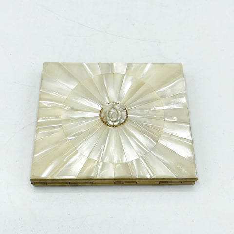 Vintage Mother Of Pearl Card Case/ Cigarette Case