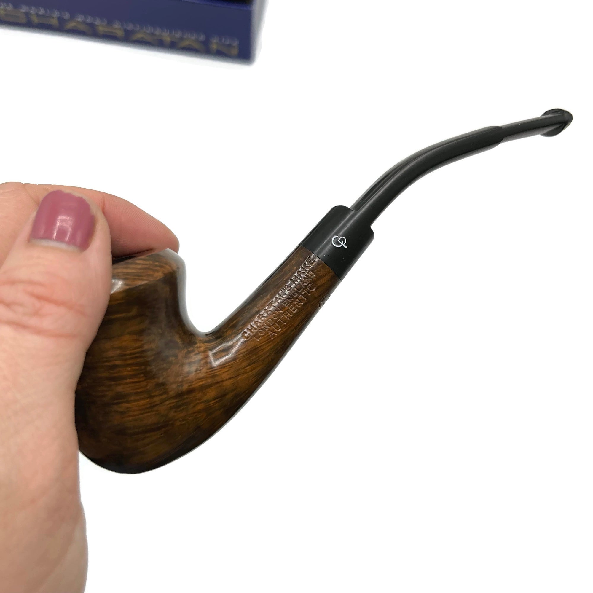 N.O.S. Charatan Authentic 483DC Pipe W/ Original Box 