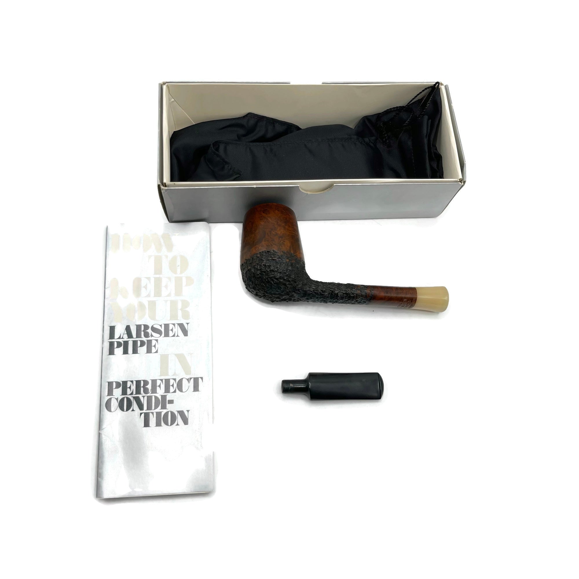 N.O.S. Larsen Rustica Pipe W/ Original Box