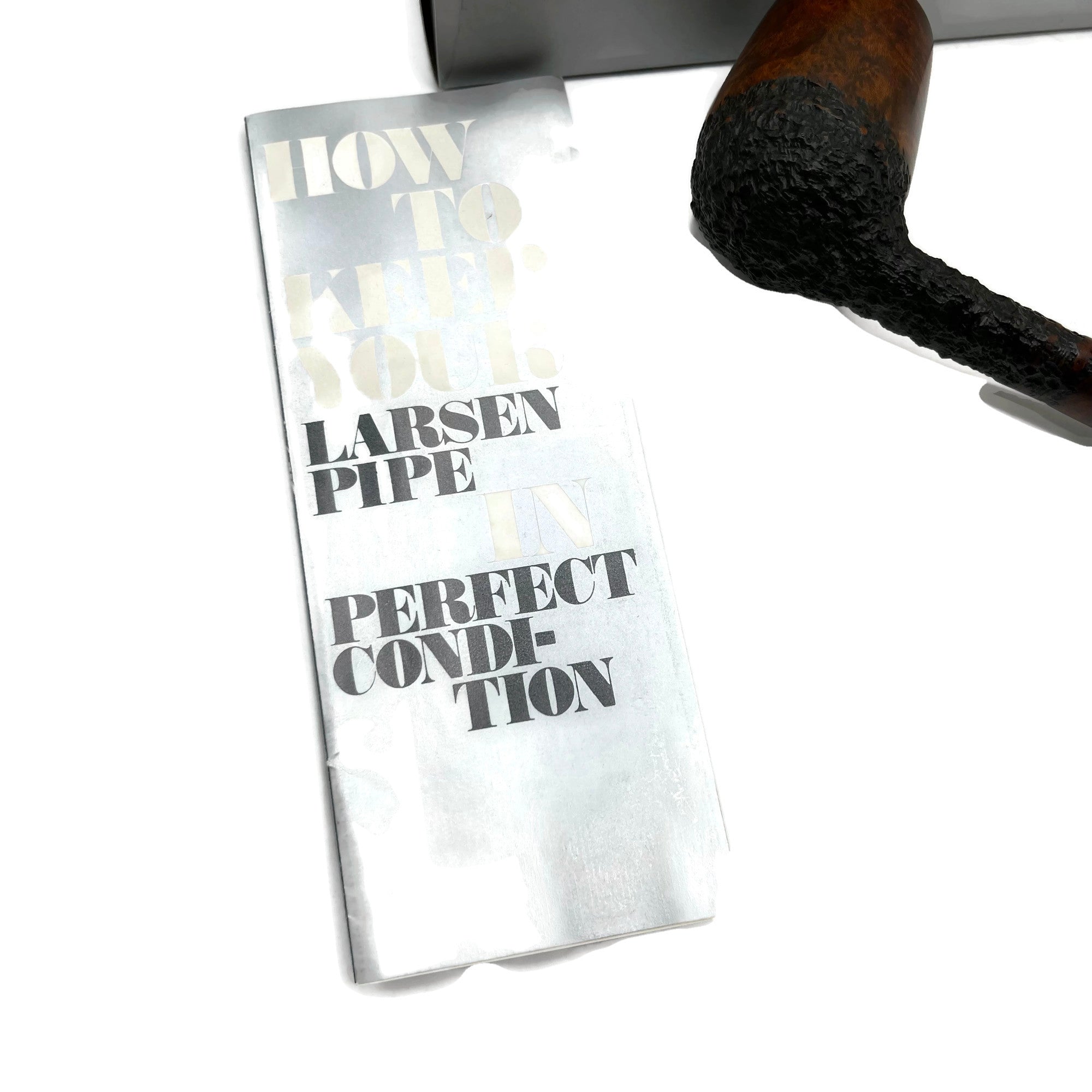 N.O.S. Larsen Rustica Pipe W/ Original Box