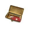 Vintage Brass Evans Mini Razor Set In box NOS