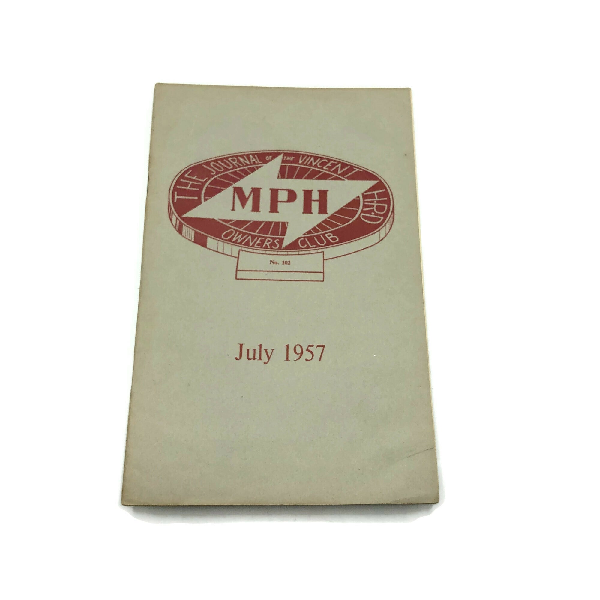 Vintage 1950’s Vincent Owners Club Magazine