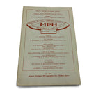 Vintage 1950’s Vincent Owners Club Magazine