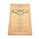 Vintage 1950’s Vincent Owners Club Magazine