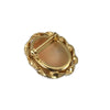 Vintage Gold Tone Cameo