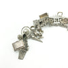 Vintage Sterling Silver Charm Bracelet