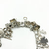 Vintage Sterling Silver Charm Bracelet