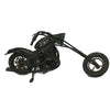 Vintage Metal Harley Motorcycle Sculpture
