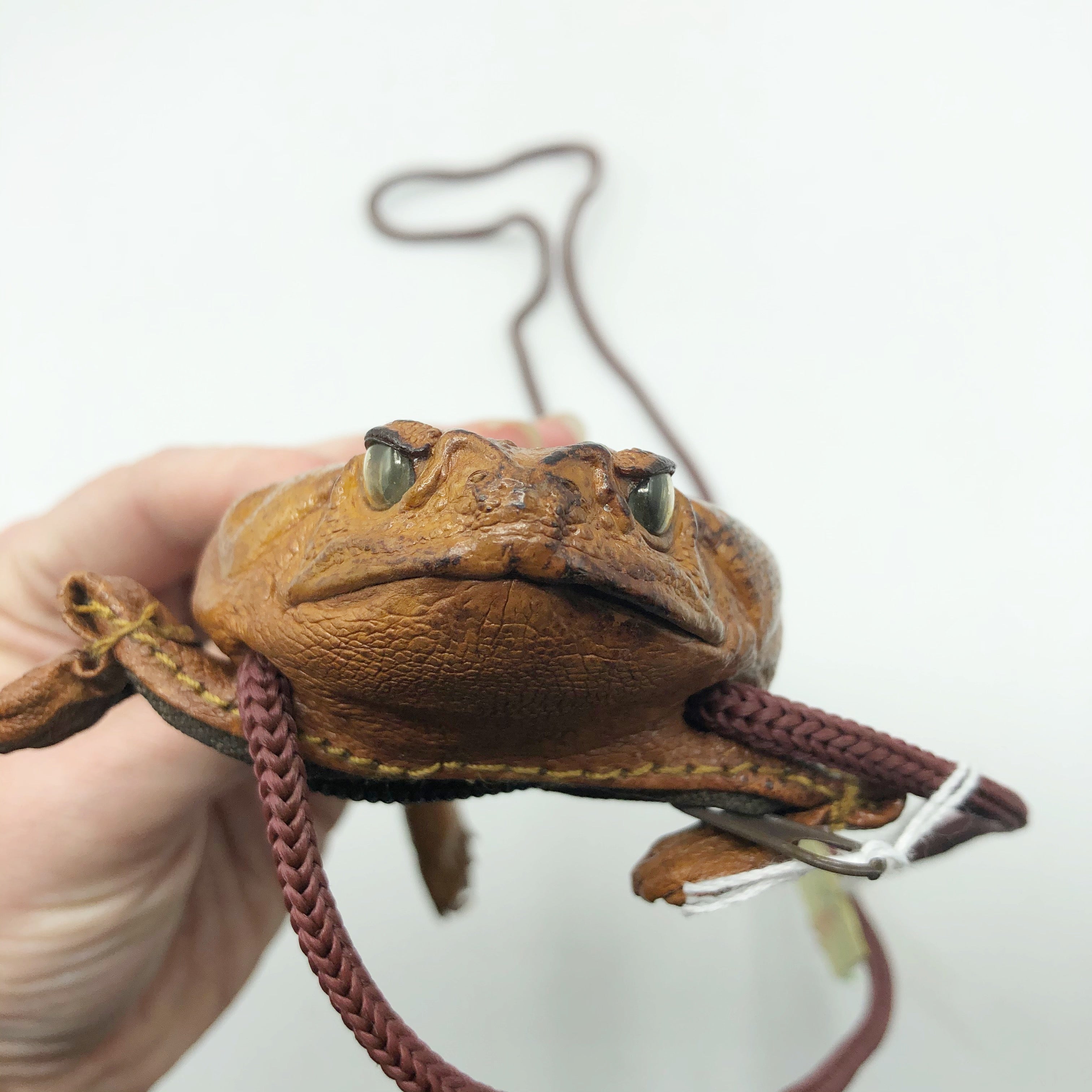 Sugar Cane Toad Wallet | Premium Handmade Leather Toad Purse Lucky Symbol  For Work And Travel | Fruugo ZA