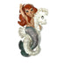 Vintage Lefton Mermaids on Seahorses Ceramic Wall Plaques W/ Original Tags