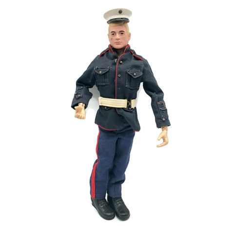 Vintage Blonde Marine GI Joe Doll 