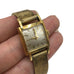 Vintage 18K Gold Omega Square Face Wristwatch