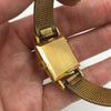 Vintage 18K Gold Omega Square Face Wristwatch