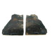 Pair of vintage Petrified Wood Bookends