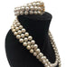 Vintage Faux Pearl Necklace & Earring Set