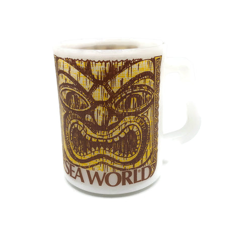 Vintage Sea World Fire King Mug