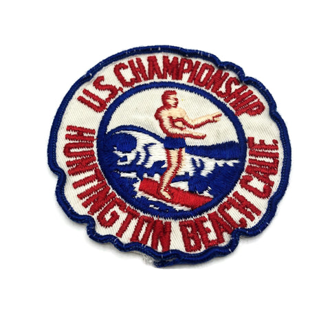US Championship Huntington Beach California Vintage Surfing Patch