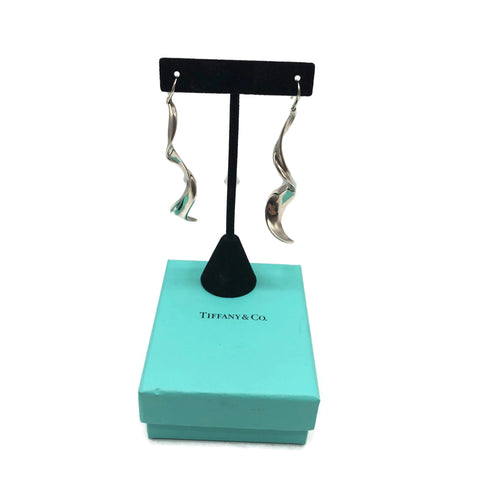 Vintage Tiffany & Co. Frank Gehry Orchid Drop Earrings