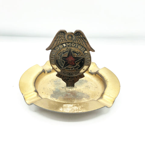 Vintage Chicago Moto Club Member Ashtray