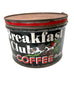Vintage Breakfast Club Coffee Can