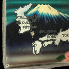 1950’s Painted Japan & Korea Cigarette Case With Cherry Blossoms