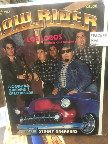Vintage Low Rider Los Lobos Magazine