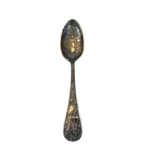 Vintage New York Worlds Fair Sterling Silver Souvenir Spoon