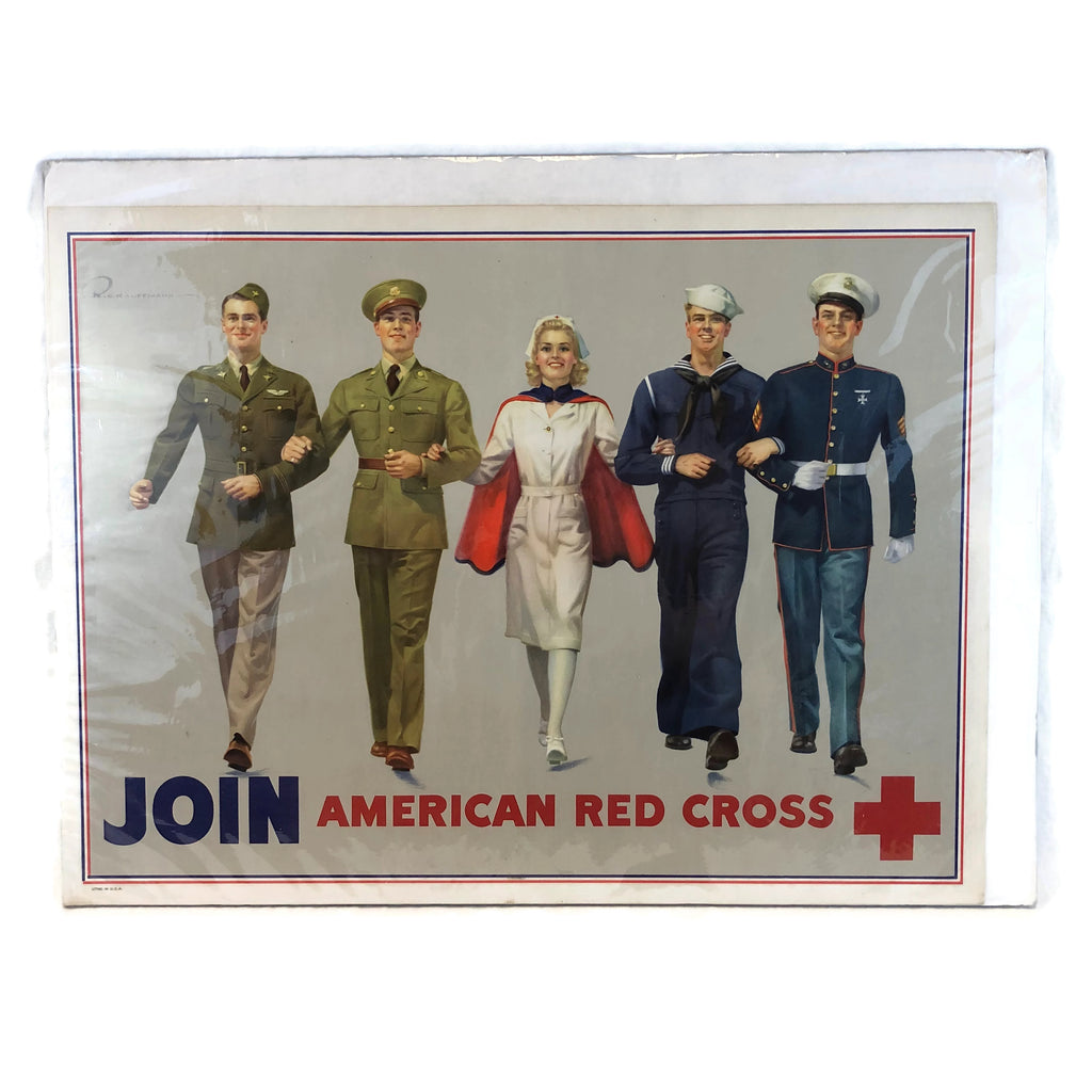 Vintage American Red Cross Recruiting Advertisement