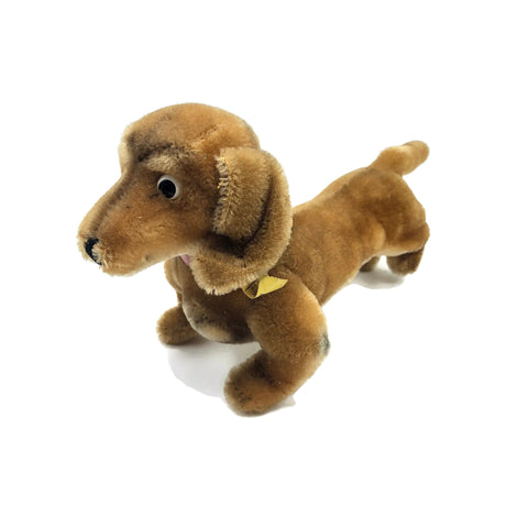 Vintage Swivel Head 9” Hexie Dachshund Steiff