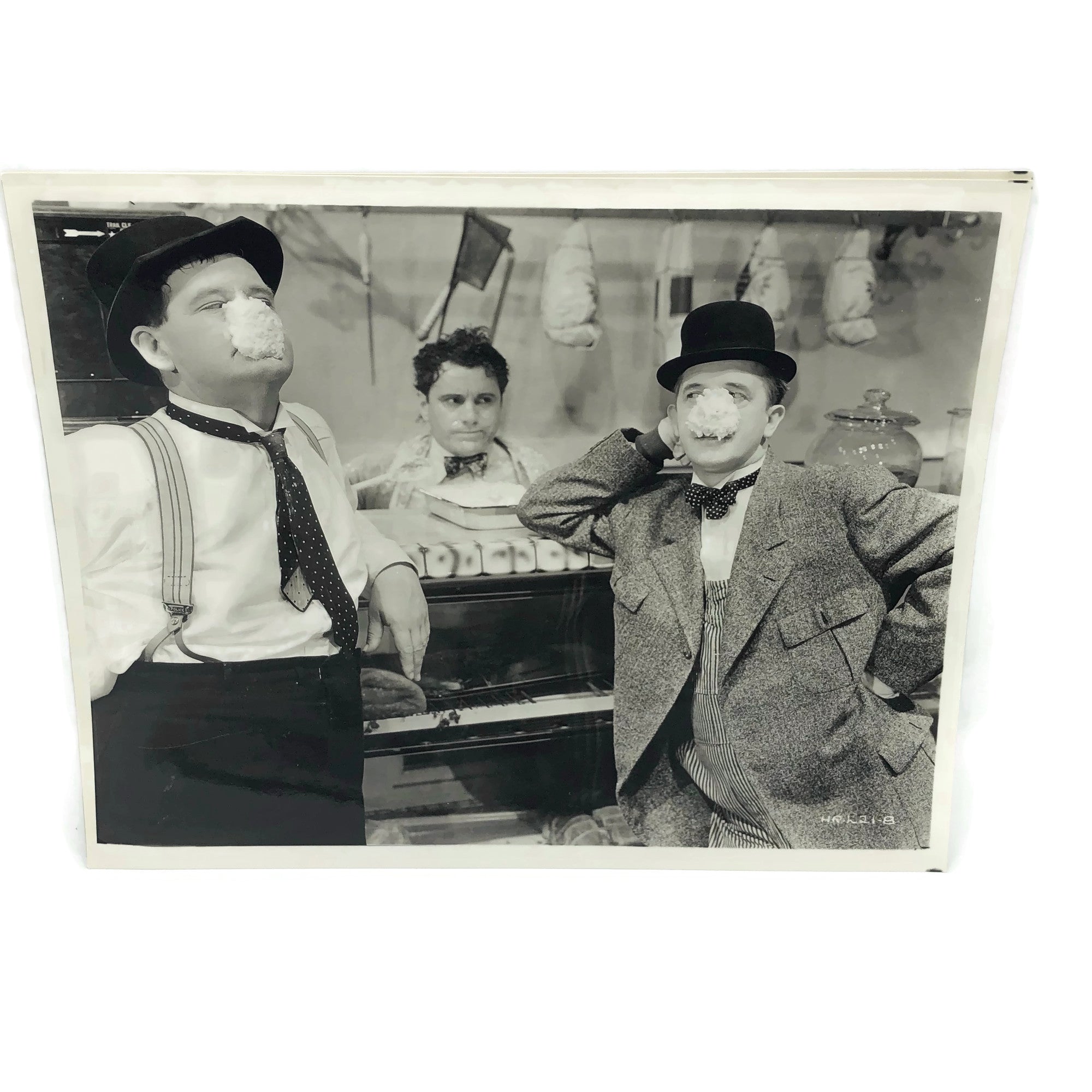 Vintage New Mint Condition  Laurel & Hardy Stills From Tit For Tat 