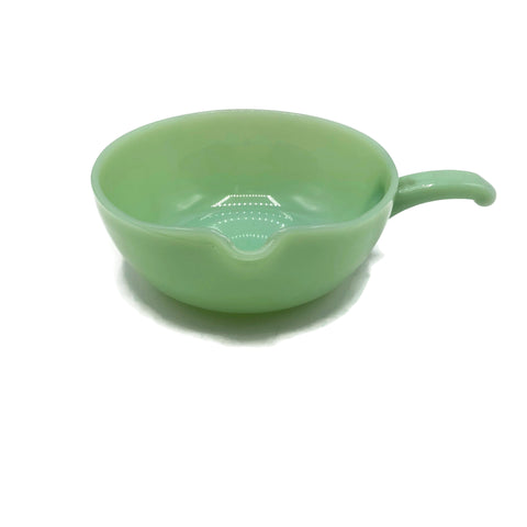 Vintage Fire King Jadeite One Spout Skillet