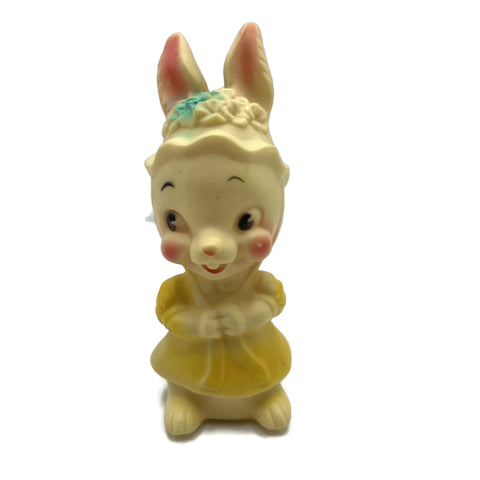 Vintage 1962 Dreamland Creations Bunny Squeak Toy