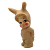 Vintage Baby Dressed as Bunny Squeak Toy