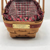 Vintage Longaberger Christmas Collection 1991 Edition Yuletide Traditions Basket