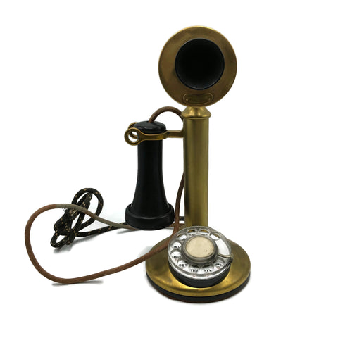 Vintage 1920’s Organic American Telephone Co. Candle Stick Phone