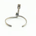  Vintage Sterling Silver Modernist Cuff Bracelet