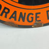 Vintage 1920’s Member of Mutual Orange Distributors “Pure Gold” Logo Porcelain Sign