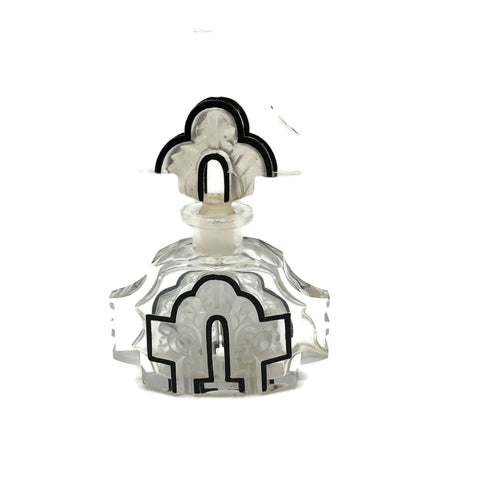 Vintage Art Deco Czech Perfume Bottle