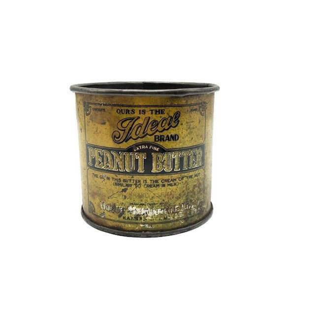 Vintage Rare Tin Litho Advertising Ideal Peanut Butter Tin Measuring Cup -  Long Beach Antique Mall
