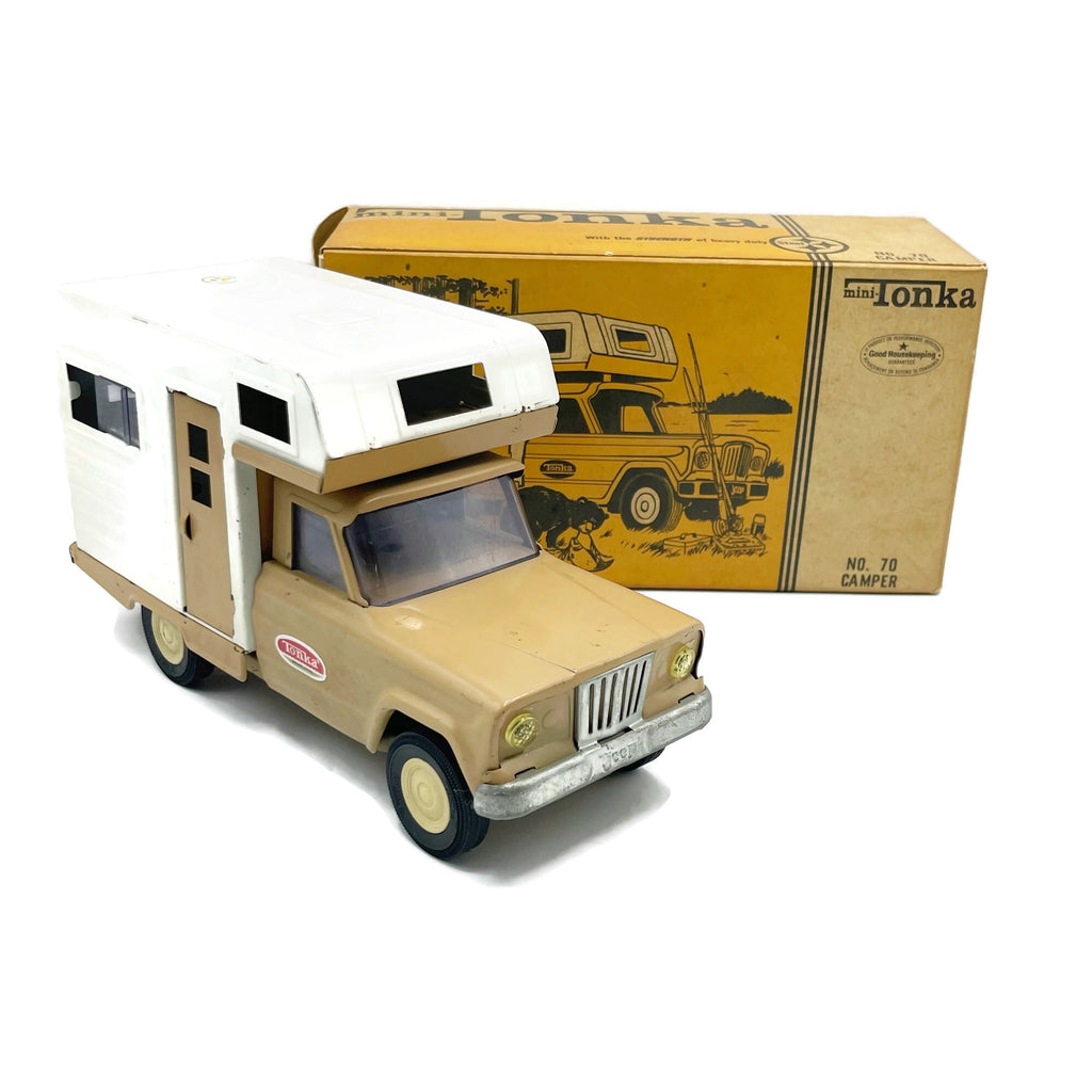 Vintage Tonka Toys Camper Truck #70 W/ Box