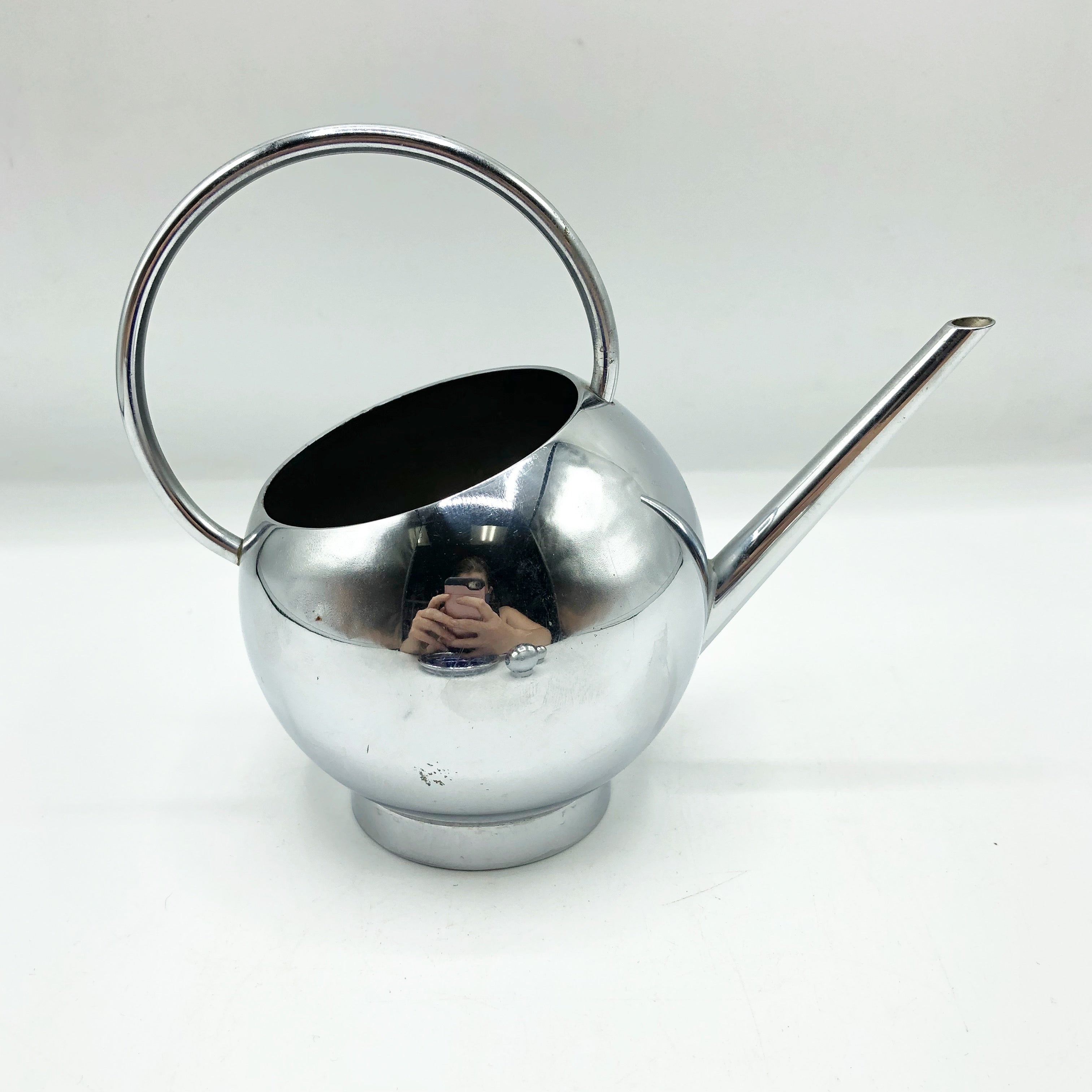 Vintage Rare Chase Art Deco Chrome Pancake Set
