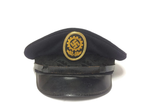 World War 2 German DAF Visor Hat