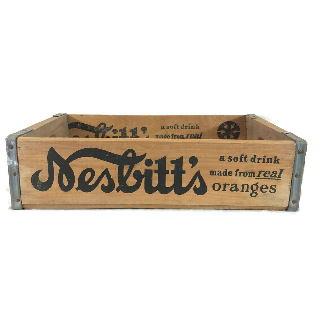 Vintage Nesbitt’s Wooden Crate