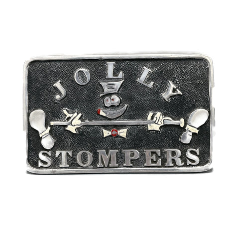 Vintage Jolly Stompers Car Club Plaque