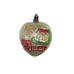 Vintage German Puffy Double Indent Christmas Heart Ornament