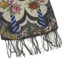 Antique Floral Victorian Beaded Purse