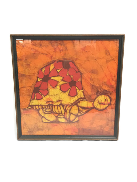 Vintage Batik Betty MacDonald Turtle Art