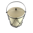 Vintage Mid Century Modern 1960’s Drum Ice Bucket